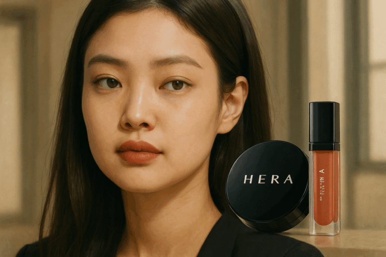 🖤 Jennie’s Chic City Beauty: HERA Black Cushion & Sensual Powder Matte Lip